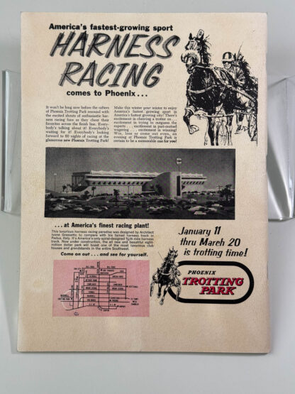 Various pictures of the souvenir program from the 15th annual 200 mile bobby ball race on Sunday November 22 1964.