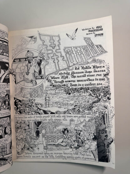 These are various pictures of the 1975 Arcade The Comics Review with the R. Crumb cover