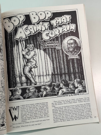 These are various pictures of the 1975 Arcade The Comics Review with the R. Crumb cover