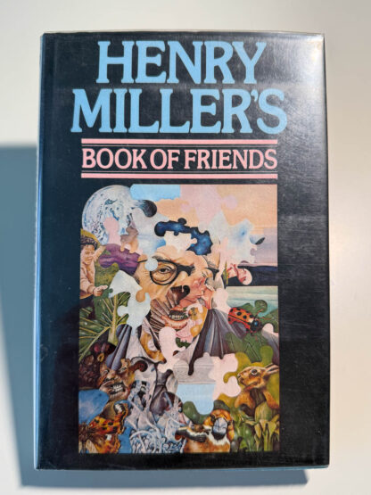 Henry Miller's A Book of Friends front cover