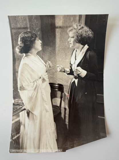 This is a picture of a Constance Talmage publicity photo for "Mama's Affair".