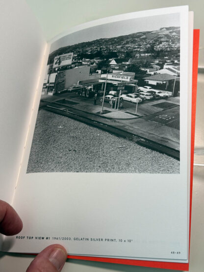 Various pics of the Ed Ruscha Photographs book Seven Products, Twentyfive Apartments, Three Palm Trees, Six Rooftops, And One Aerial View