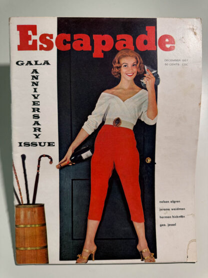 A photo of the men's magazine Escapade from December 1957.