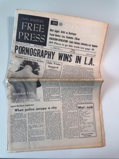 various pictures of the "Freep" from April 1970