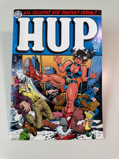 Various pictures of R.Crumb's "Hup" comics published from 1987 to 1992