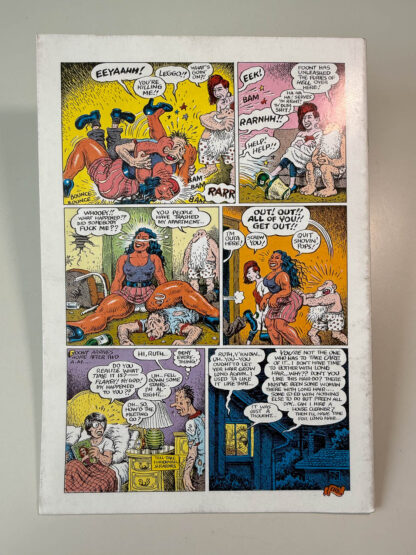 Various pictures of R.Crumb's "Hup" comics published from 1987 to 1992