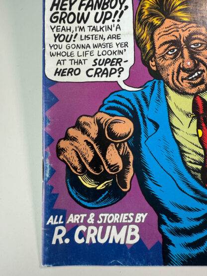 Various pictures of R.Crumb's "Hup" comics published from 1987 to 1992