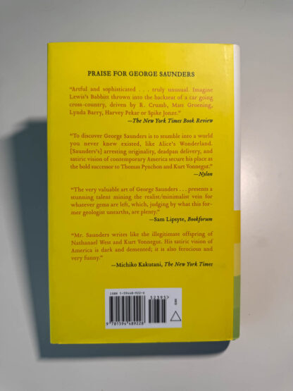 Back cover of In Persuasion Nation by George Saunders.