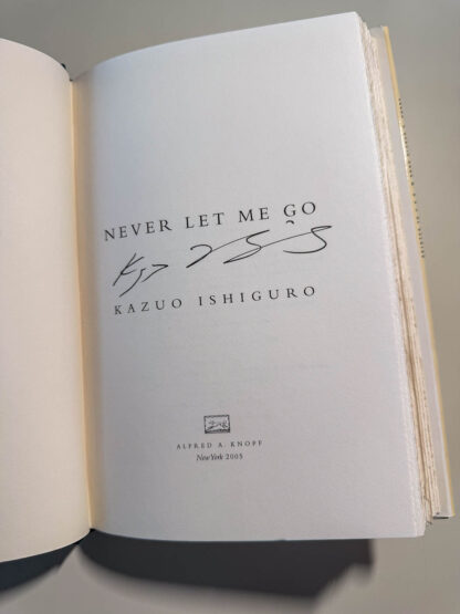 A picture of the book Never Let Me Go by Kazuo Ishiguro