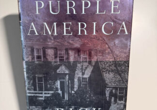 This is a picture of the book Purple America by the author Rick Moody