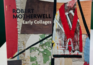 Various pics of the book Robert Motherwell Early Collages published by Guggenheim in 2013