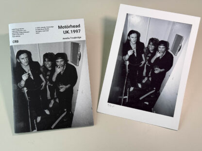 Various pics of the photobook "Motorhead" by Amelia Troubridge