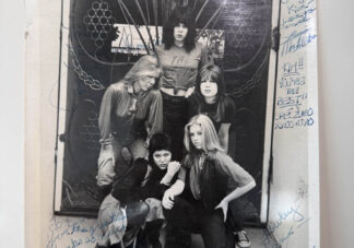 The Orchids Promotional Picture inscribed to Kim Fowley