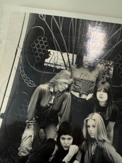 The Orchids Promotional Picture inscribed to Kim Fowley