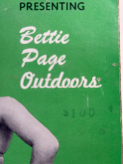 Two Bettie Page publications Presenting Bettie Page at home and Outdoors