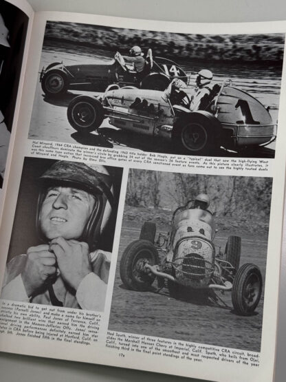 Various pictures of the Souvenir Program from the 150 Mile Jimmy Bryan USAC National Championship Race