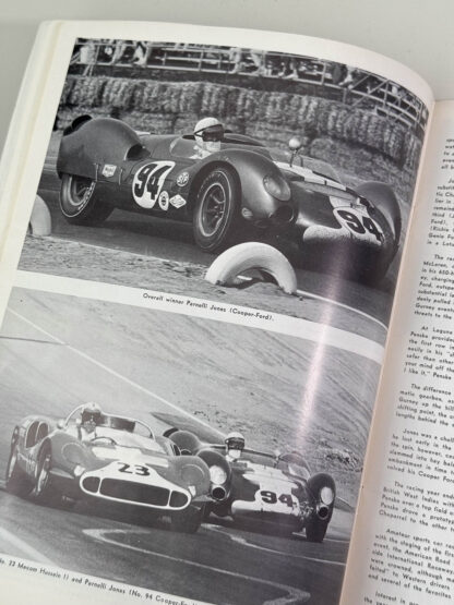 Various pictures of the Souvenir Program from the 150 Mile Jimmy Bryan USAC National Championship Race