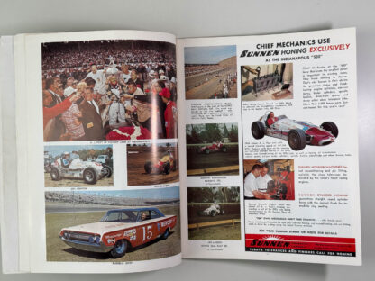 Various pictures of the Souvenir Program from the 150 Mile Jimmy Bryan USAC National Championship Race