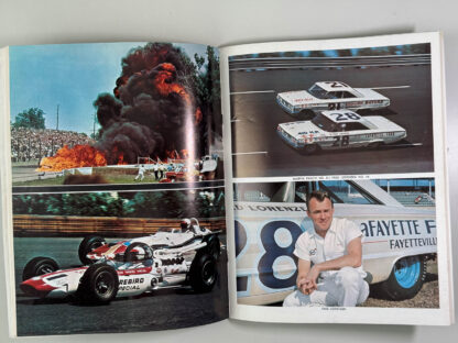 Various pictures of the Souvenir Program from the 150 Mile Jimmy Bryan USAC National Championship Race