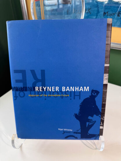 Various photos of Reyner Banham: Historian of the Immediate Future published by MIT Press.