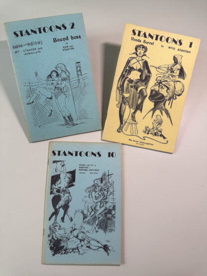 3 volumes of Stantoons by Eric Stanton for sale