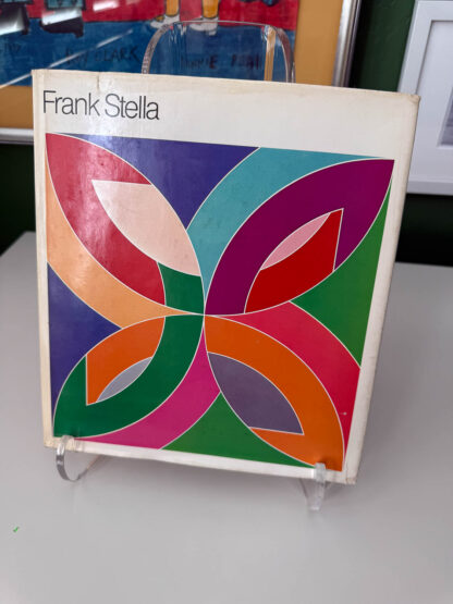 Various pictures of the Frank Stella book by William S. Rubin.