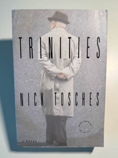 Nick Tosches Trinties ARC back cover