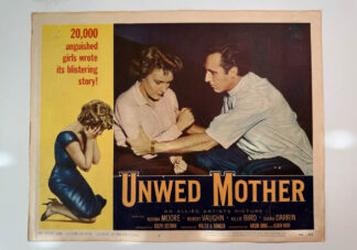 A photo of the Unwed Mother lobby card