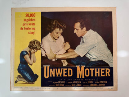 A photo of the Unwed Mother lobby card