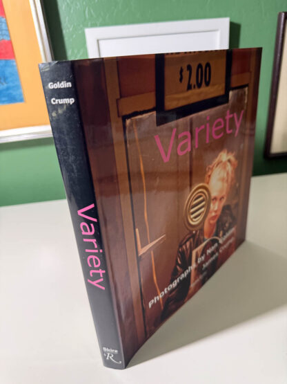 Various pictures of the book Variety by James Crump on the Nan Goldin photos