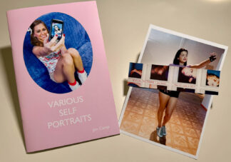 This is the lettered edition of Jim Camp's photozine of porn starts called "Various Self Portraits".