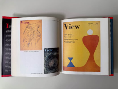 various pictures of the hardcover 1st edition of the book View (Parade of the Avant-Garde)