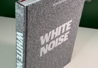 Various pics of the Noah Baumbach coffee table book White Noise based on his film