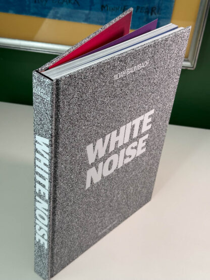 Various pics of the Noah Baumbach coffee table book White Noise based on his film