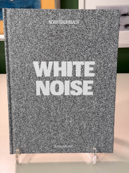 Various pics of the Noah Baumbach coffee table book White Noise based on his film