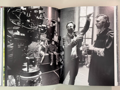 Various pics of the Noah Baumbach coffee table book White Noise based on his film