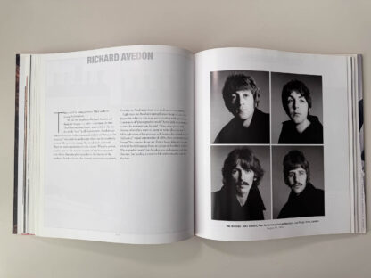 Various pictures of the book "Who Shot Rock & Roll" edited by Gail Buckland